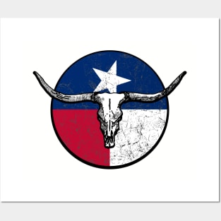 Texas Longhorn Posters and Art